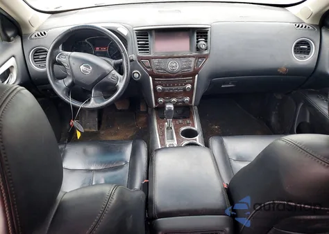 2015 Nissan Pathfinder S из США, поврежденный, VIN 5N1AR2MM8FC608371